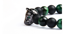 Cargar imagen en el visor de la galería, Bracelet Jaguar Alpha Green - Joyería be
